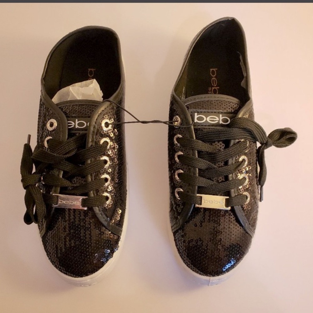 Bebe Dynanna Sequin Sneakers